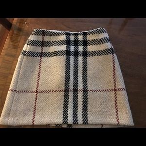 LAST DAY 7/27 Authentic Burberry Wool Skirt